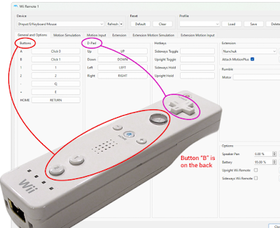 Dolphin Wii Remote Settings